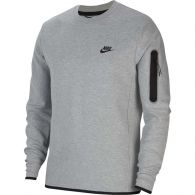 Nike Sportswear Tech Fleece sweater heren dark grey  heather zwart