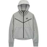 Nike Sportswear Tech Fleece Windrunner vest dames dark grey heather zwart
