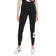 Nike Sportswear Essential sportlegging dames zwart wit 