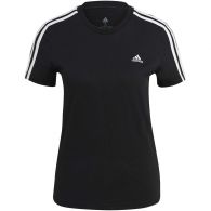 Adidas 3-Stripes shirt dames black white 