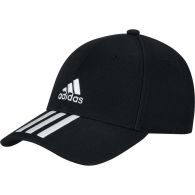 Adidas Baseball 3-Stripes Twill tennispet junior black 