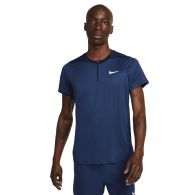 Nike Court Dri-FIT Advantage polo heren navy black  white