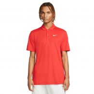 Nike Court Dri-FIT tennispolo heren university red  white