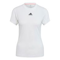 Adidas FreeLift tennisshirt dames white 