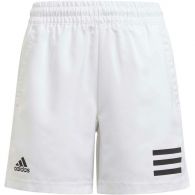 Adidas Club Tennis 3 Stripes tennisshort junior white black
