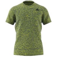 Adidas Tennis Freelift tennisshirt heren beam yellow  green oxide