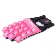 Brabo F4 Foam Glove hockeyhandschoen pink 