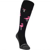 Brabo Flamingo hockeysokken black 