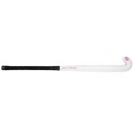 Brabo Pure Studio Carbon 30 Classic Curve hockeystick  white pink - 36,5 inch XL