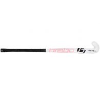 Brabo  G-Force TC-30 hockeystick junior white pink 