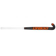 Brabo IT Traditional Carbon 70 zaalhockeystick junior black orange