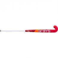 Grays GTi2000 Ultrabow composite zaalhockeystick junior  fluo red