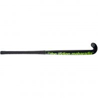 The Indian Maharadja Sword 00 Low Bow zaalhockeystick black blue lime green