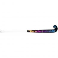 The Indian Maharadja TMC Mid Bow zaalhockeystick junior mulberry wood black orange blue