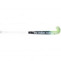 The Indian Maharadja Flow Mid Bow zaalhockeystick junior mulberry wood blue mintgreen