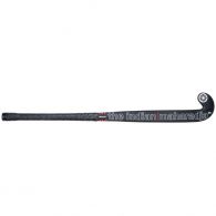 The Indian Maharadja Red Mid Bow zaalhockeystick junior mulberry wood black white red