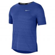 Nike Dri-FIT Miler hardloopshirt heren royal silver 
