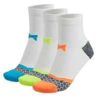 Xtreme Sockswear Hardloopsokken white 3-pack 