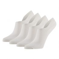Apollo Bio-Cotton sneaker sokken white 4-pack 