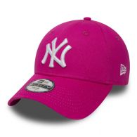 New Era New York Yankees Essential 9FORTY pet junior pink white