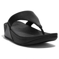 Fitflop LuLu Leather slippers dames black 