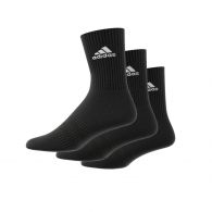 Adidas Sport sokken black black white 3-pack 