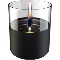 Tenderflame Lilly 10 glass tafelvuur black 