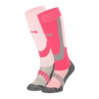 Xtreme Sockswear 2-Pack skisokken pink 