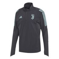 Adidas Juventus Ultimate trainingsshirt dark grey energy  aqua