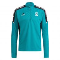 Adidas Real Madrid trainingsshirt heren blast emerald 