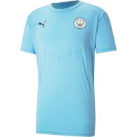 Puma Manchester City Warm Up voetbalshirt heren team  light blue peacoat