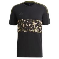 Adidas Tiro Graphic shirt heren black multicolor 