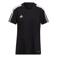 Adidas Tiro Essentials voetbalshirt dames black 