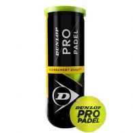 Dunlop Pro 3-pack padelballen 