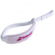 Babolat Wrist Strap polsband white pink 