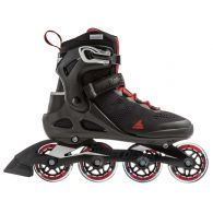 Rollerblade Macroblade 80 inline skates heren black red 