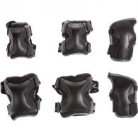 Rollerblade X-Gear beschermers black 3-pack 