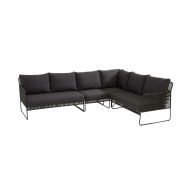 TASTE by 4 Seasons Sapore loungeset 4-delig anthracite 
