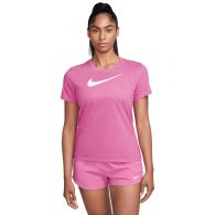 Nike Dri-FIT Swoosh shirt dames pink 