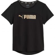 Puma Fit Ultrabreathe shirt dames Puma black Puma gold 