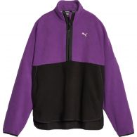 Puma Fit Polarfleece sweater dames purple pop Puma black