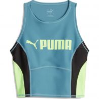 Puma Fit Eversculpt sport bh dames bold blue speed green