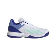 Adidas Courtflash HP9715 tennisschoenen junior white blue 