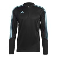 Adidas Tiro 23 Club trainingsshirt heren black preloved blue