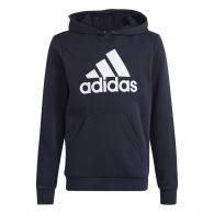 Adidas Big Logo Essentials hoodie junior navy blue white 