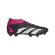 Adidas Predator Accuracy.2 FG GW4586 voetbalschoenen heren core black cloud white shock pink