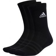 Adidas sokken black white 3-pack 