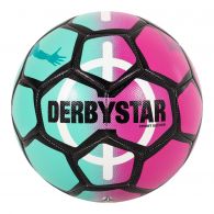 Derbystar Streetball voetbal mint pink black 