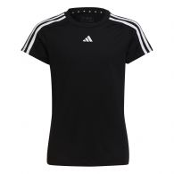 Adidas Train Essentials 3-Stripes trainingsshirt junior  black white