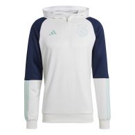 Adidas Ajax Tiro 23 hoodie heren core white clear mint 